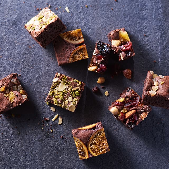 ホシフルーツ　ナッツとドライフルーツの贅沢ブラウニー　１２個