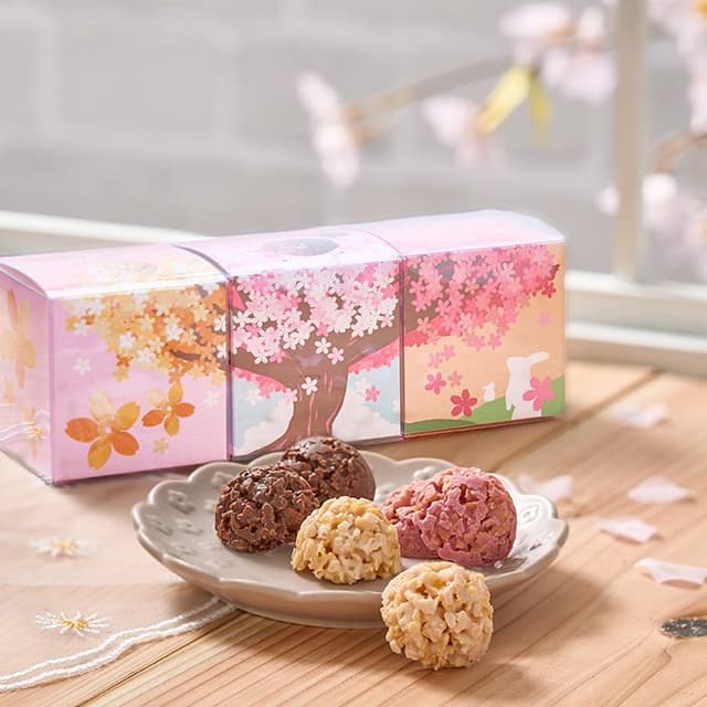 花咲くクランチ　ミルクチョコ