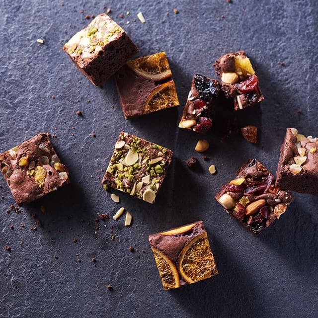 ホシフルーツ　ナッツとドライフルーツの贅沢ブラウニー　１０個