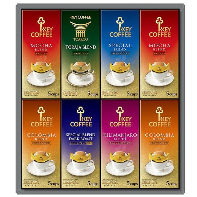 キーコーヒー　ドリップオンレギュラーコーヒーギフト